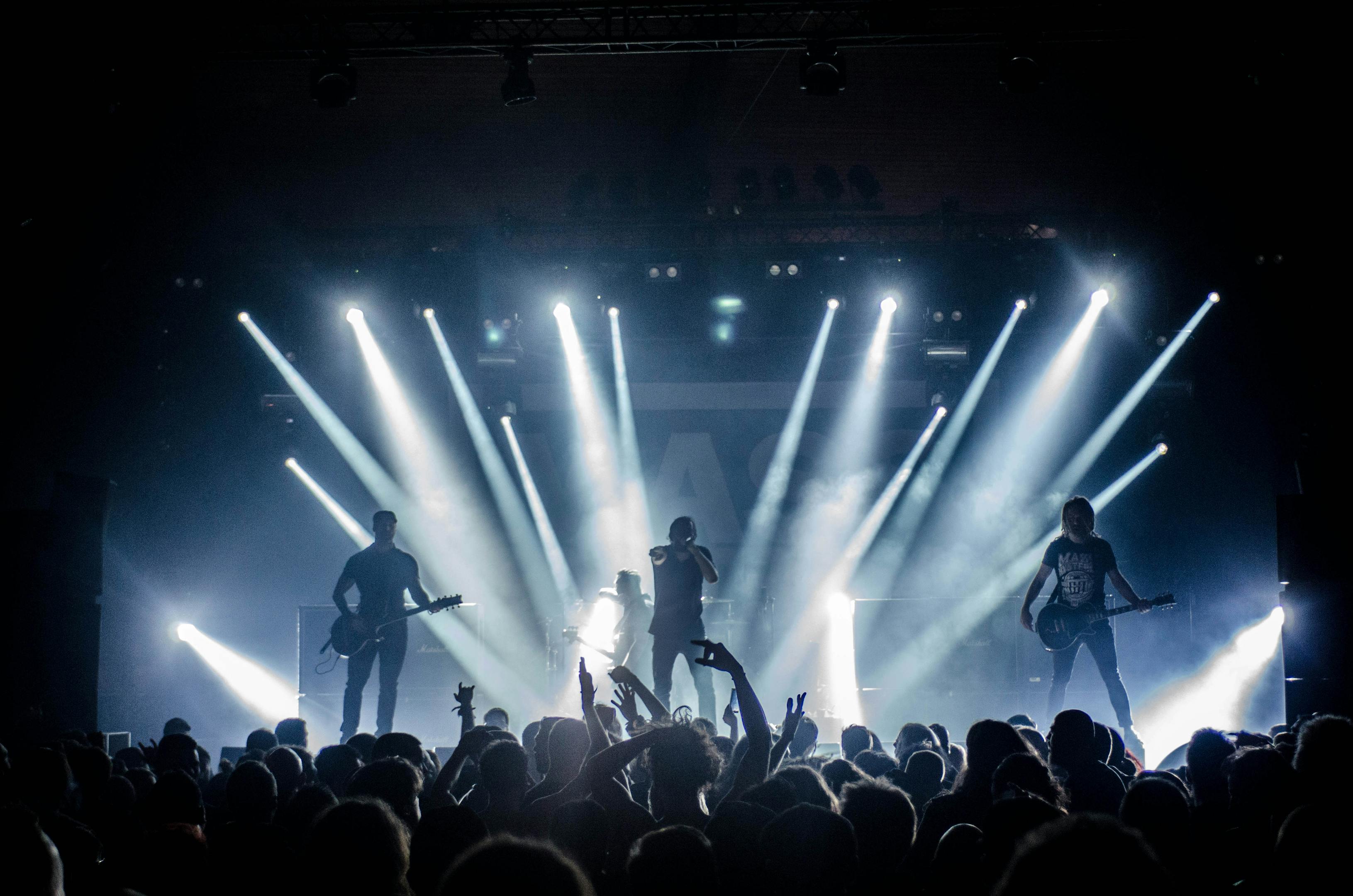 Live band performance